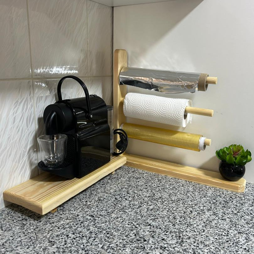 PACK منظّم المطبخ + طاولة مستطيلة