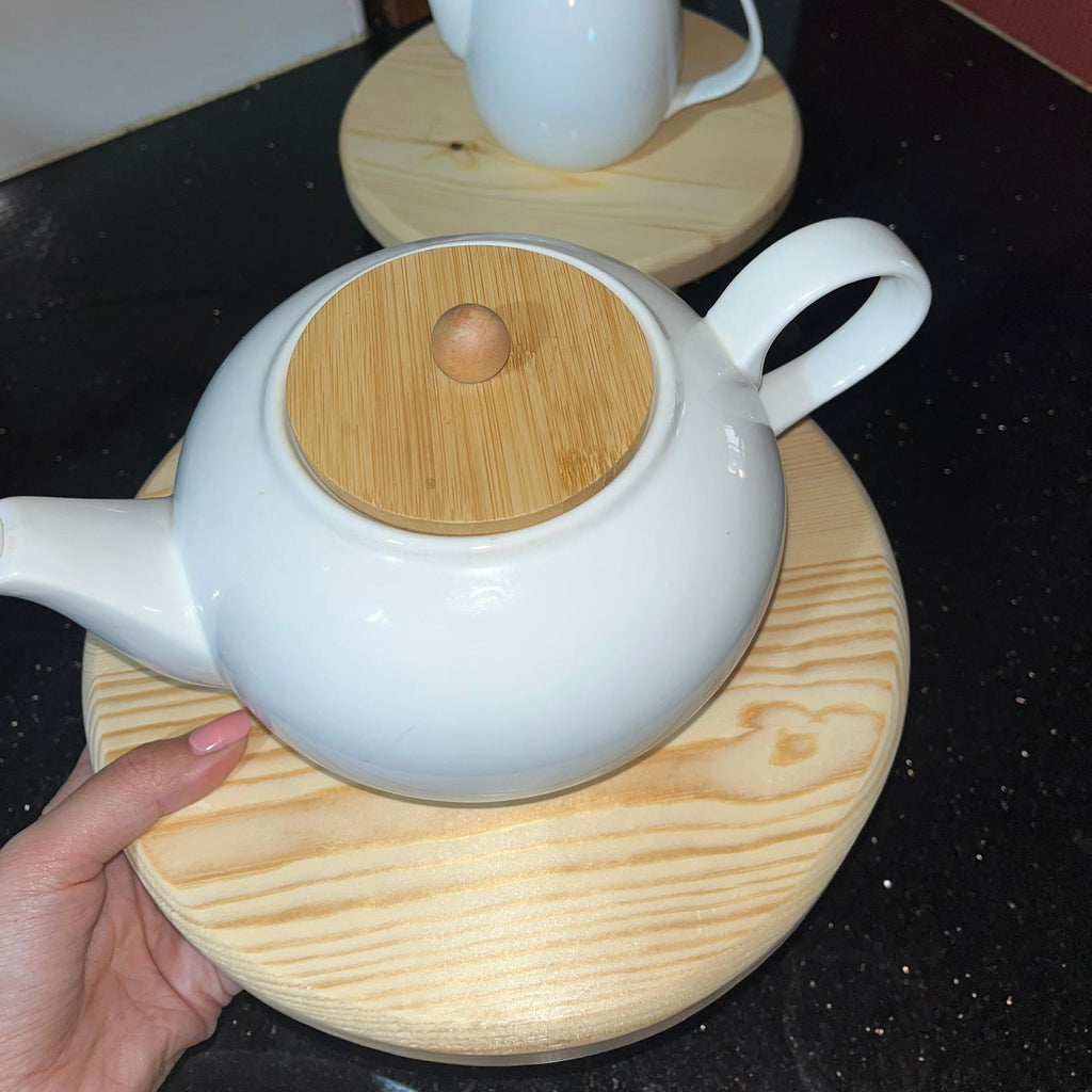 PACK طاولتين خشبية