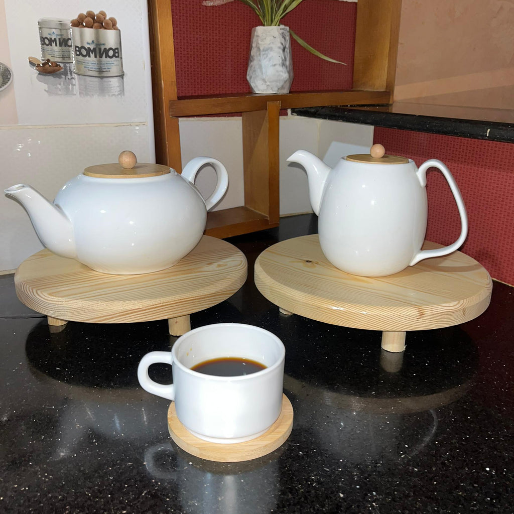 PACK طاولتين خشبية