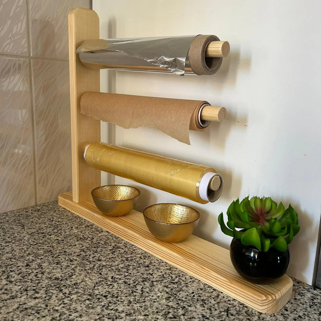 منظّم أوراق المطبخ